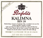 Barossa_Penfolds_Kalimna 1985